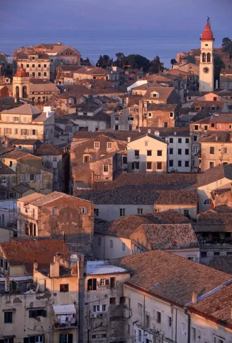 Framed Print : Corfu Town Framed Print : Corfu Town