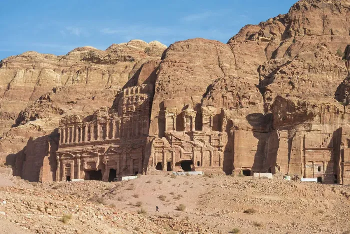 Framed Print : Corinthian and Palace Tombs, Petra, Jordan Framed Print : Corinthian and Palace Tombs, Petra, Jordan