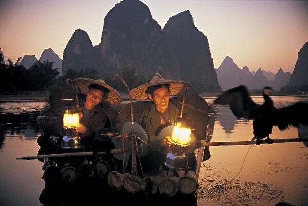 Cormerant Fishermen, Yangshuo, Guangxi, China