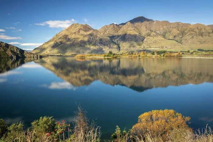 Framed Print : Coromandel Peak and Roys Peak reflected in Lake Wanaka, Otago, South Island, New Zealand. Autumn (May) 2025 Framed Print : Coromandel Peak and Roys Peak reflected in Lake Wanaka, Otago, South Island, New Zealand. Autumn (May) 2025