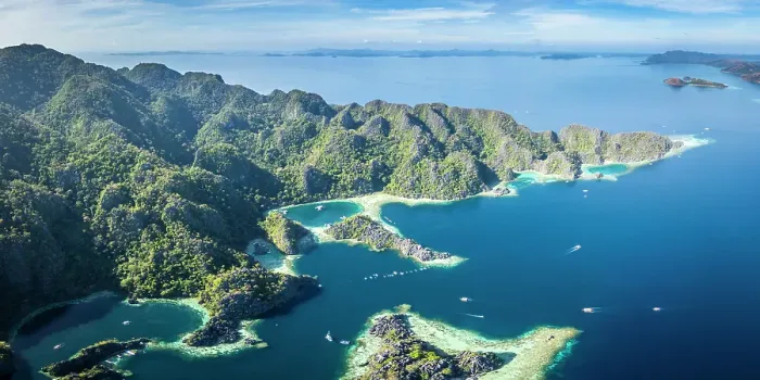 Framed Print : Coron Island, Calamian Islands, Palawan, Philippines