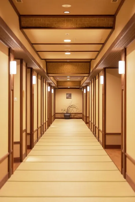 Framed Print : Corridor of Jozankei Yurakusoan Ryokan, Jozankei, Hokkaido, Japan Framed Print : Corridor of Jozankei Yurakusoan Ryokan, Jozankei, Hokkaido, Japan