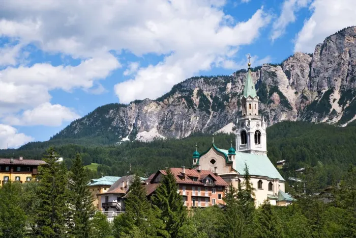 Framed Print : Cortina d Ampezzo, Dolomites, Veneto, Italy