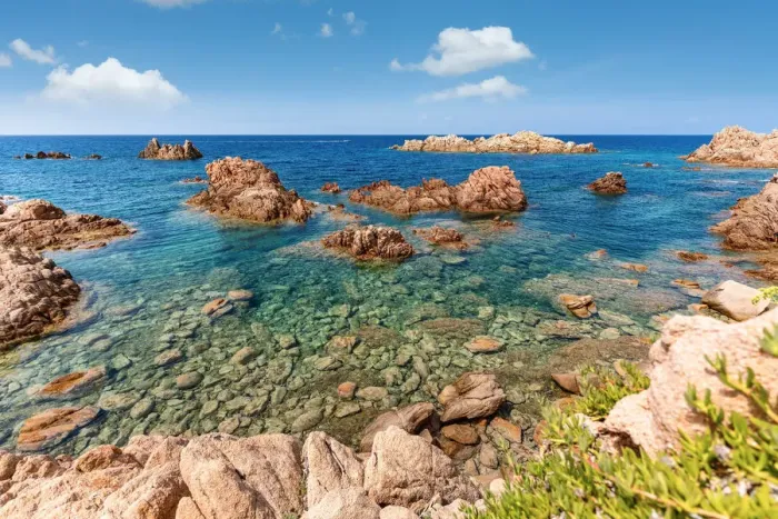 Framed Print : Costa Paradiso (Paradise Coast)in northern Sardinia, Italy. Seascape and blue sky Framed Print : Costa Paradiso (Paradise Coast)in northern Sardinia, Italy. Seascape and blue sky