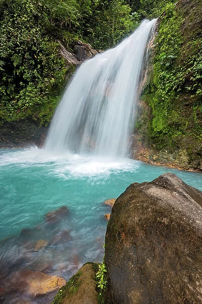 Costa Rica, La Celestial waterfall