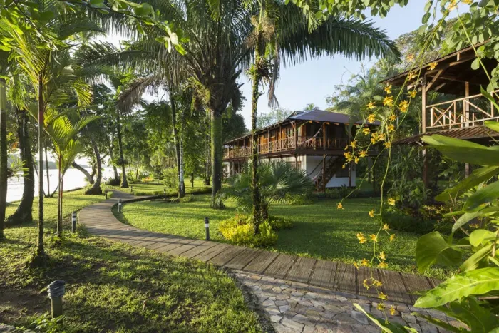 Framed Print : Costa Rica, Limon province, Tortuguero National Park, Tortugal ecotourism lodge Framed Print : Costa Rica, Limon province, Tortuguero National Park, Tortugal ecotourism lodge
