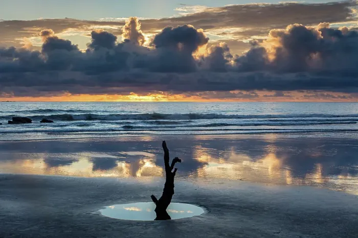Framed Print : Costa Rica, Pazific coast, sunset, Arco Beach, near Uvita town Framed Print : Costa Rica, Pazific coast, sunset, Arco Beach, near Uvita town
