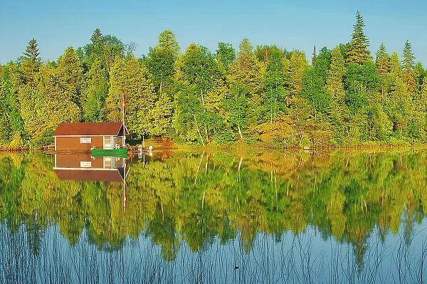 Cottage on Snake Island Lake (Cassels Lake) Temagami, Ontario, Canada