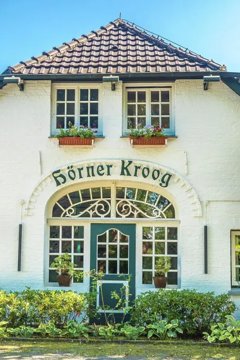 Framed Print : country guesthouse Hoerner Kroog, Wiefelstede, Oldenburger Land, Lower Saxony, Germany Framed Print : country guesthouse Hoerner Kroog, Wiefelstede, Oldenburger Land, Lower Saxony, Germany