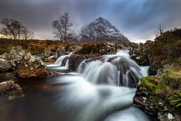 Framed Print : Coupall Falls, Glen Etive, near Rannoch Moor, Highland, Scotland Framed Print : Coupall Falls, Glen Etive, near Rannoch Moor, Highland, Scotland