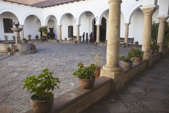Framed Print : Courtyard in Casa de la Libertad (House of Freedom), Sucre (UNESCO World Heritage Site) Framed Print : Courtyard in Casa de la Libertad (House of Freedom), Sucre (UNESCO World Heritage Site)