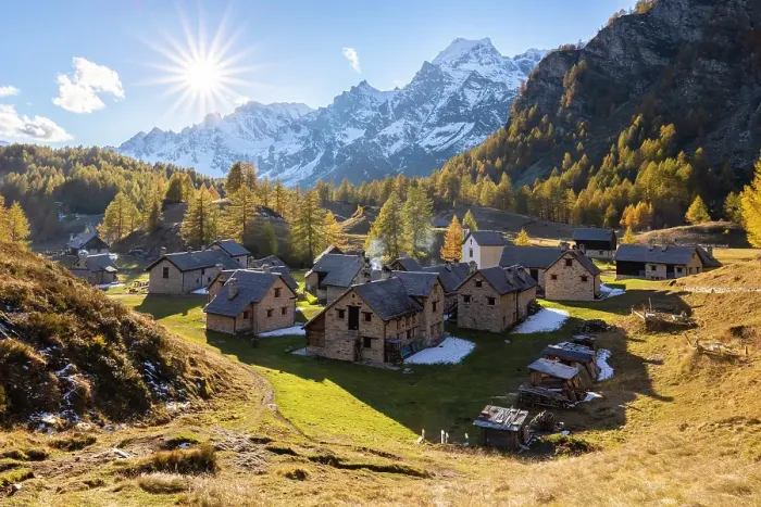Framed Print : Crampiolo and monte Cervandone, Alpe Devero, Antigorio valley, Piedmont, Italy Framed Print : Crampiolo and monte Cervandone, Alpe Devero, Antigorio valley, Piedmont, Italy