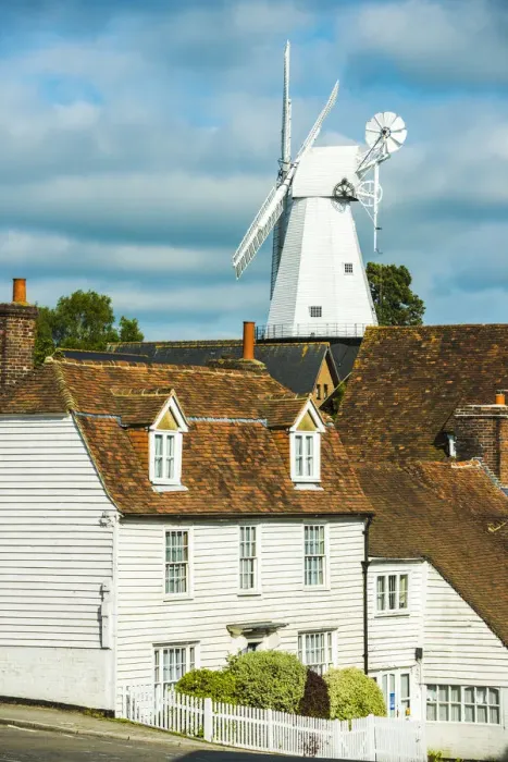 Framed Print : Cranbrook Mill, Cranbrook, Kent, England