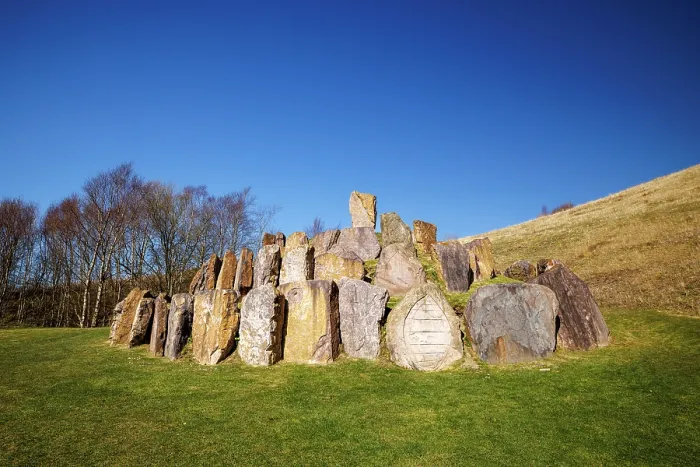Framed Print : Crawick Multiverse, Upper Nithsdale, Scotland, UK