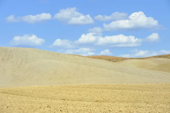 Framed Print : Crete Senesi, Senese Clays hills landscape in Tuscany region, Siena province, Italy Framed Print : Crete Senesi, Senese Clays hills landscape in Tuscany region, Siena province, Italy