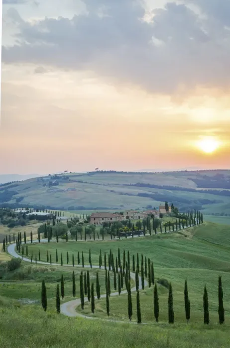 Framed Print : Crete Senesi, Tuscany, Italy. A lonely farmhouse with cypress and olive trees, rolling Framed Print : Crete Senesi, Tuscany, Italy. A lonely farmhouse with cypress and olive trees, rolling