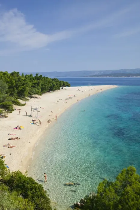 Framed Print : Croatia, Central Dalmatia, Brac Island, Bol, Zlatni Rat Beach Framed Print : Croatia, Central Dalmatia, Brac Island, Bol, Zlatni Rat Beach