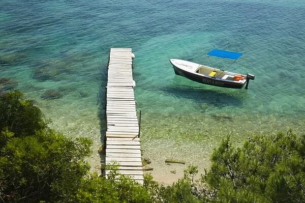 Croatia, Central Dalmatia, Brac Island, Bol, Hvarski Channel