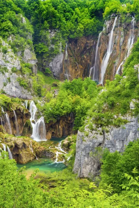 Framed Print : Croatia, Dalmatia, Karlovac, Plitvice, Plitvice national park, Lower lakes Framed Print : Croatia, Dalmatia, Karlovac, Plitvice, Plitvice national park, Lower lakes