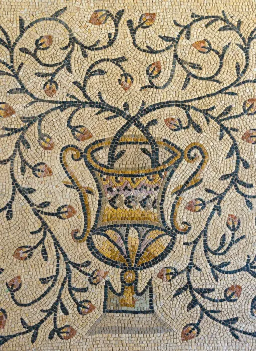 Framed Print : Croatia, Istria, Porec, Euphrasian Basilica (Eufrazijeva bazilika), 4th Century Floor Framed Print : Croatia, Istria, Porec, Euphrasian Basilica (Eufrazijeva bazilika), 4th Century Floor