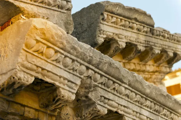 Framed Print : Croatia, Istria, Porec, Roman Temple Framed Print : Croatia, Istria, Porec, Roman Temple