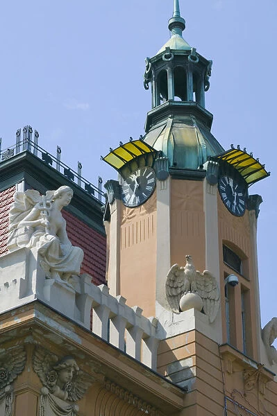 Croatia, Zagreb, Art Nouveau Building