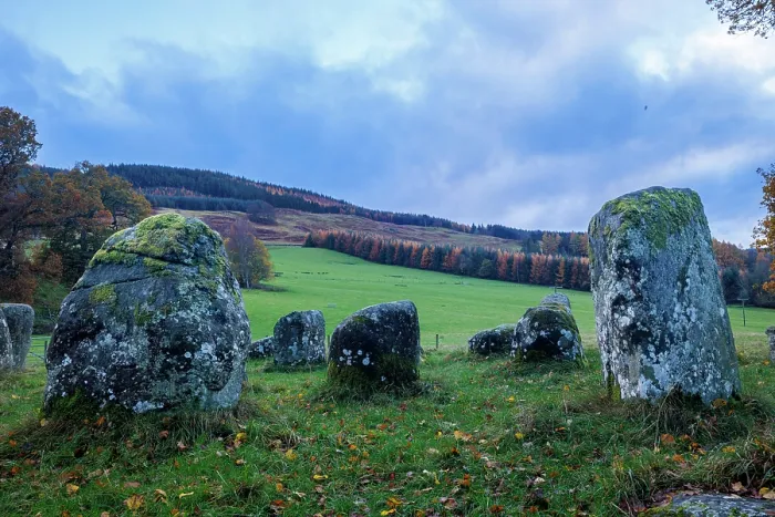 Framed Print : Croft Moraig stone circle, Aberfeldy, Perth and Kinross, Scotland, UK Framed Print : Croft Moraig stone circle, Aberfeldy, Perth and Kinross, Scotland, UK