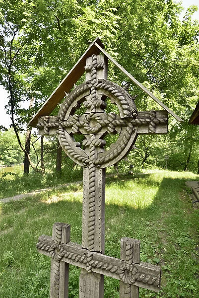 Cross from Maramures. The National Village Museum (Muzeul Satului), an open-air