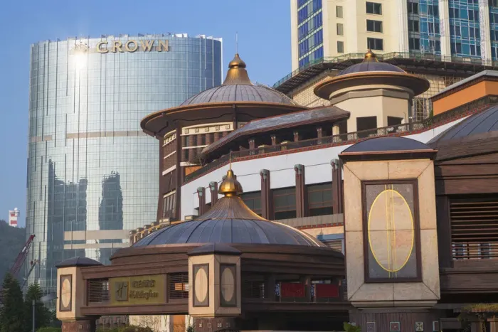 Framed Print : Crown Plaza Hotel and Holiday Inn, Cotai Strip, Taipa, Macau, China Framed Print : Crown Plaza Hotel and Holiday Inn, Cotai Strip, Taipa, Macau, China