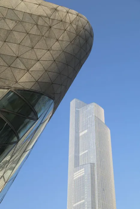 Framed Print : CTF Finance Centre (worlds 7th tallest building in 2017 at 530m) and Guangzhou Framed Print : CTF Finance Centre (worlds 7th tallest building in 2017 at 530m) and Guangzhou