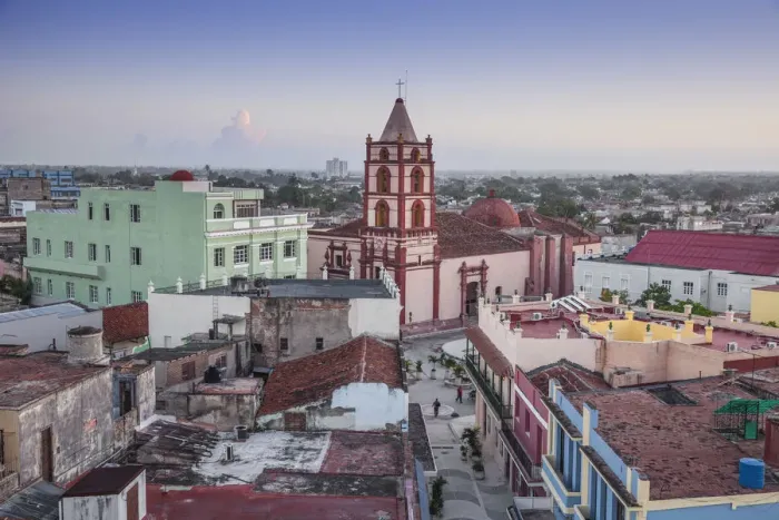 Framed Print : Cuba, Camaguey, Camaguey Province, City view looking towards Iglesia De Nuestra Framed Print : Cuba, Camaguey, Camaguey Province, City view looking towards Iglesia De Nuestra