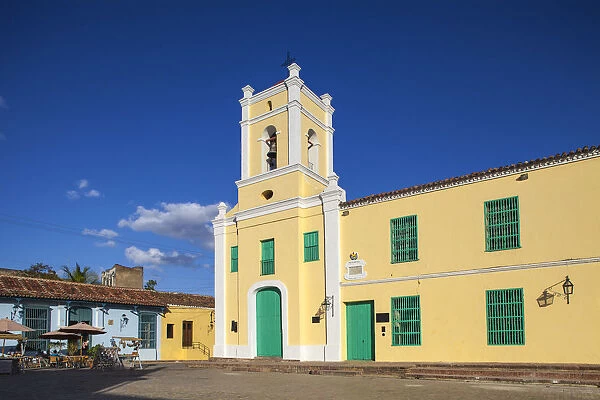 Cuba, Camaguey, Camaguey Province, Plaza San Juan de Dios, San Juan de Dios Church