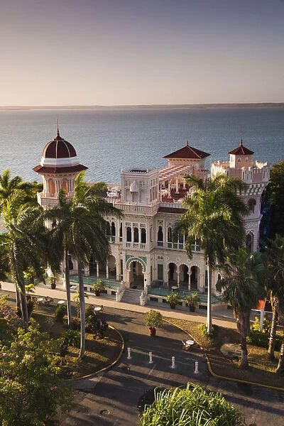 Cuba, Cienfuegos Province, Cienfuegos, Punta Gorda, Palacio de Valle, restored sugar