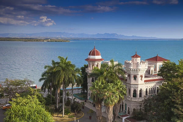 Cuba, Cienfuegos, Punta Gorda, Palacio de Valle - now a restaurant, museum