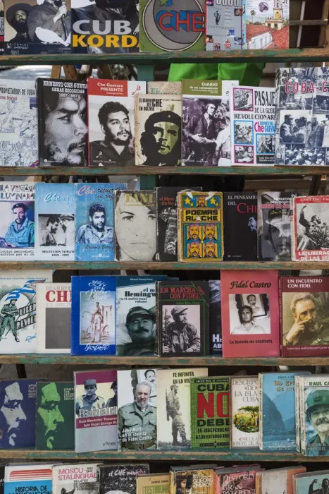 Framed Print : Cuba, Havana, Havana Vieja, Plaza de Armas, used books Framed Print : Cuba, Havana, Havana Vieja, Plaza de Armas, used books