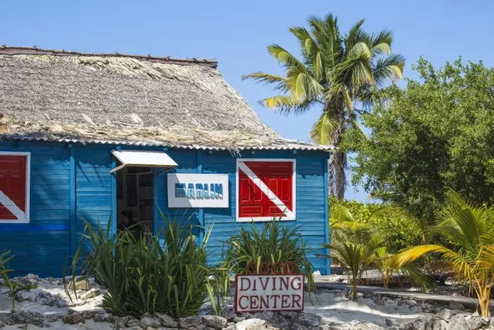 Framed Print : Cuba, Jardines del Rey, Cayo Coco, Playa Larga, Dive Center Framed Print : Cuba, Jardines del Rey, Cayo Coco, Playa Larga, Dive Center