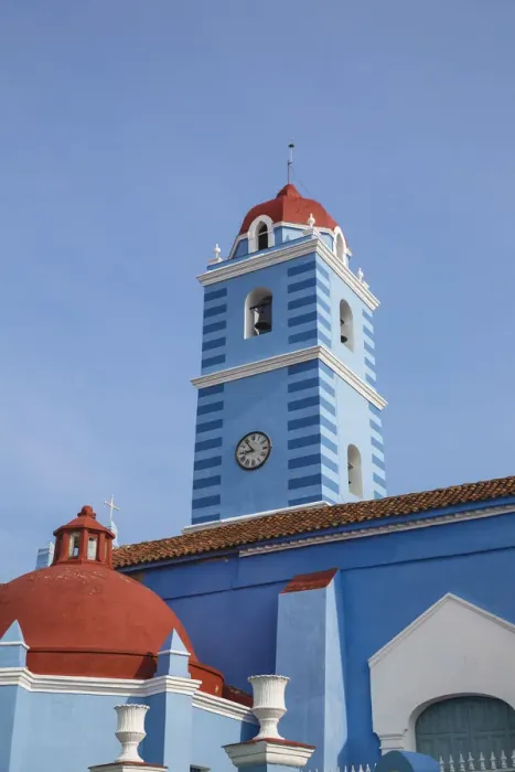 Framed Print : Cuba, Sancti Spiritus, Sancti Spiritus, Iglesia Parroquial Mayor del Espiritu Santo