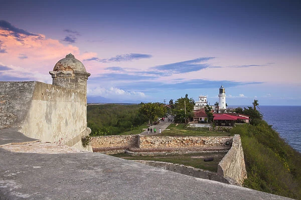 Cuba, Santiago de Cuba Province, Santiago de Cuba, Lighthouse at Castillo de San Pedro