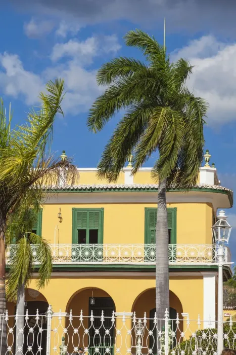 Framed Print : Cuba, Trinidad, Plaza Mayor, Brunet Palace now the Museum Romantico Framed Print : Cuba, Trinidad, Plaza Mayor, Brunet Palace now the Museum Romantico