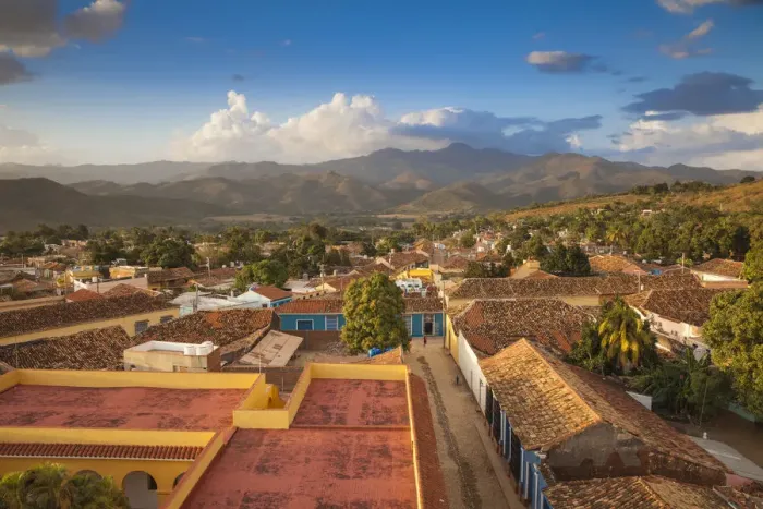 Framed Print : Cuba, Trinidad, View of Trinidad Framed Print : Cuba, Trinidad, View of Trinidad