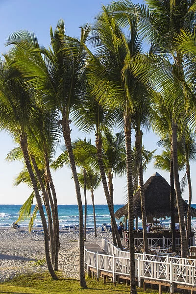 Cuba, Varadero, Beach bar on Varadero beach