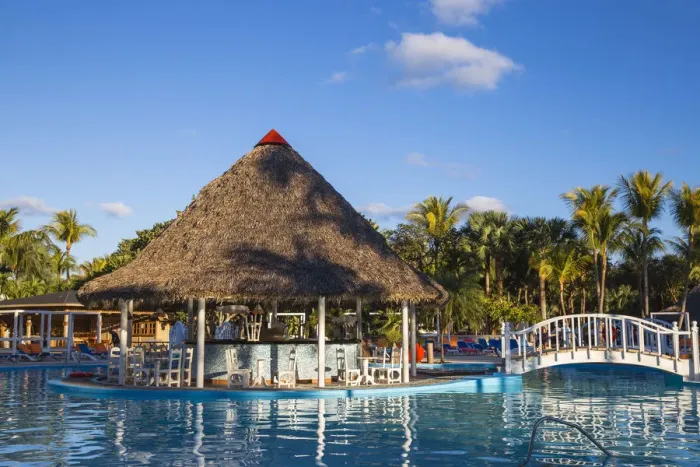 Framed Print : Cuba, Varadero, Varadero beach, Swimming pool at the Sol Palmeras Hotel Framed Print : Cuba, Varadero, Varadero beach, Swimming pool at the Sol Palmeras Hotel