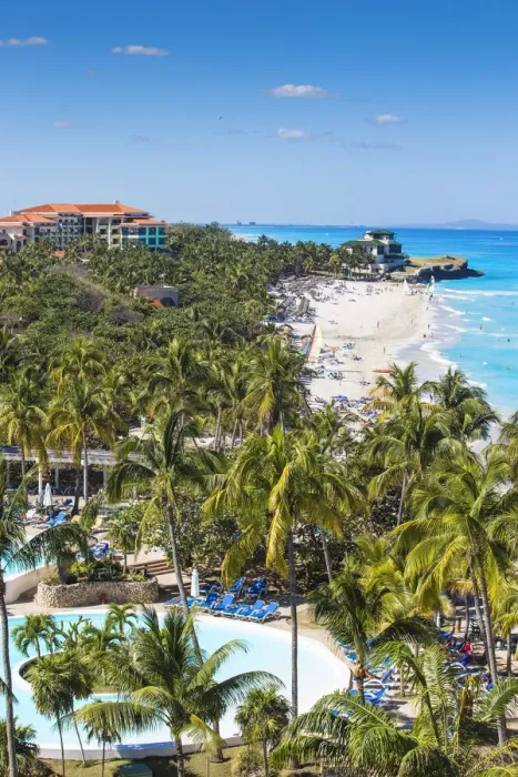 Framed Print : Cuba, Varadero, View over Melia Varadero Hotel swimming pool towards Xanadu mansion Framed Print : Cuba, Varadero, View over Melia Varadero Hotel swimming pool towards Xanadu mansion