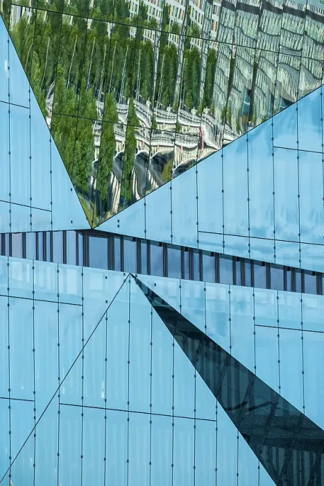 Framed Print : Cube Berlin, Berlin, Germany
