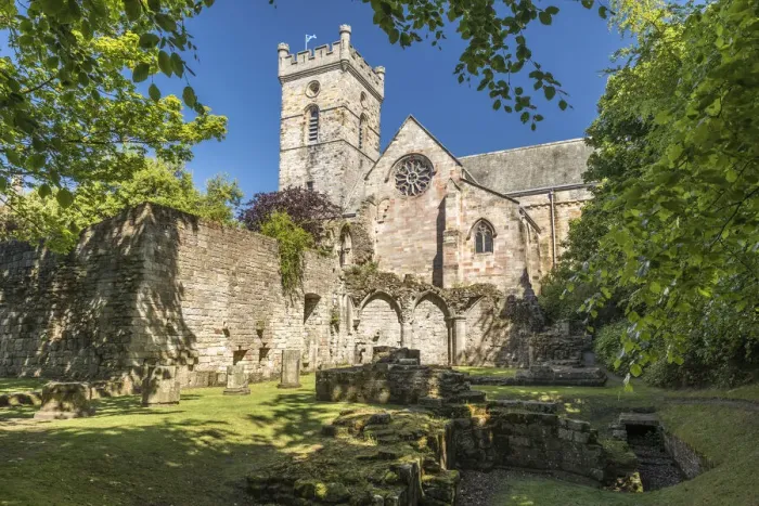 Framed Print : Culross Abbey, Fife, Scotland, Great Britain