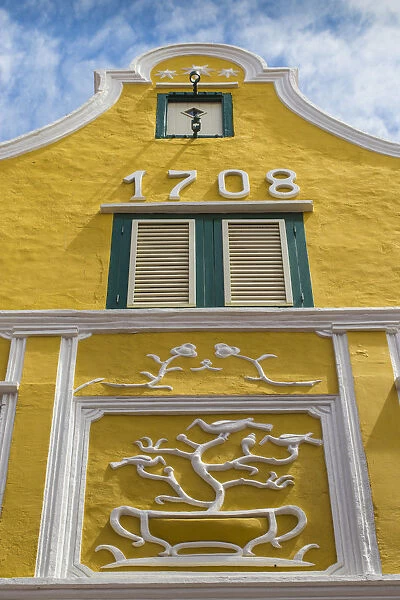 Curacao, Willemstad, Punda, The Penha building - a former merchants house built in 1708
