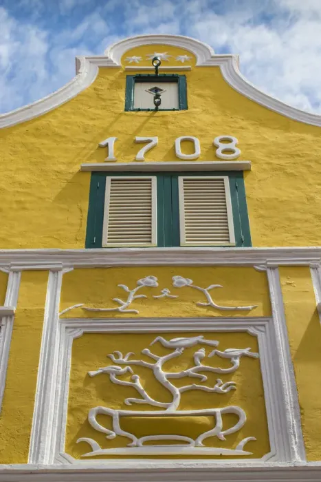 Framed Print : Curacao, Willemstad, Punda, The Penha building - a former merchants house built in 1708 Framed Print : Curacao, Willemstad, Punda, The Penha building - a former merchants house built in 1708