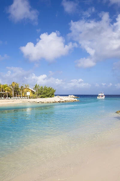 Curacao, Willemstad, Seaquarium beach, also known as Mambo beach