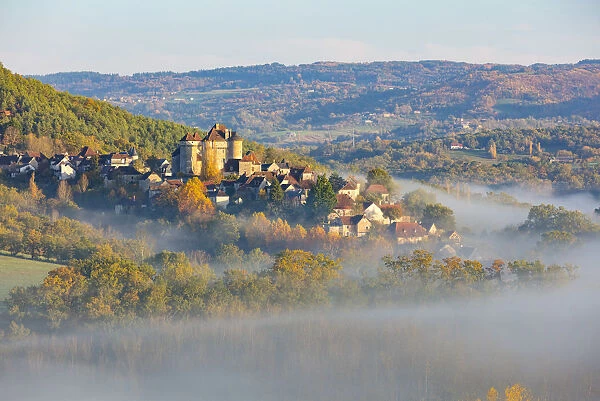 Curemonte labelled l un des plus beaux villages de France (most beautiful villages