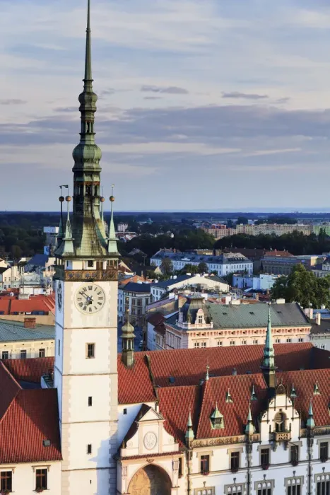 Framed Print : Czech Republic, Northern Moravia, Olomouc, Horni Namesti Square and Town Hall Framed Print : Czech Republic, Northern Moravia, Olomouc, Horni Namesti Square and Town Hall